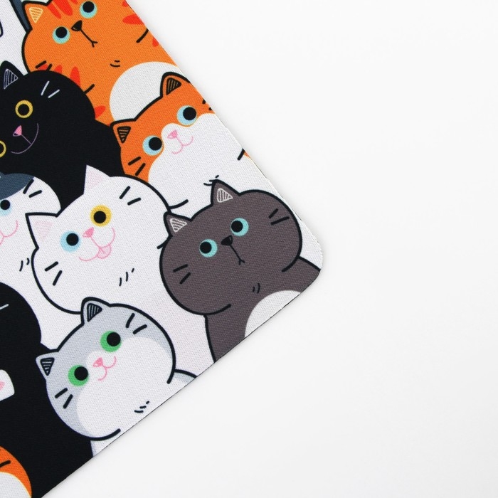 Коврик для компьютерной мыши &laquo;Котята&raquo;, 22 х 18 см