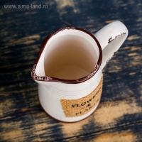 Кашпо "Оливер" белое, 7х13х14см Кашпо "Оливер" белое, 7х13х14см