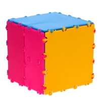 Конструктор ТИКО &laquo;Фантазёр&raquo;, 131 деталь, 4 колеса