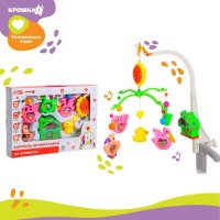 Мобиль музыкальный на кроватку &laquo;Пряничный Домик. Птицы&raquo;, заводной, Крошка Я