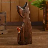 Интерьерный сувенир &laquo;Кошка с черепахой&raquo;, 30 см