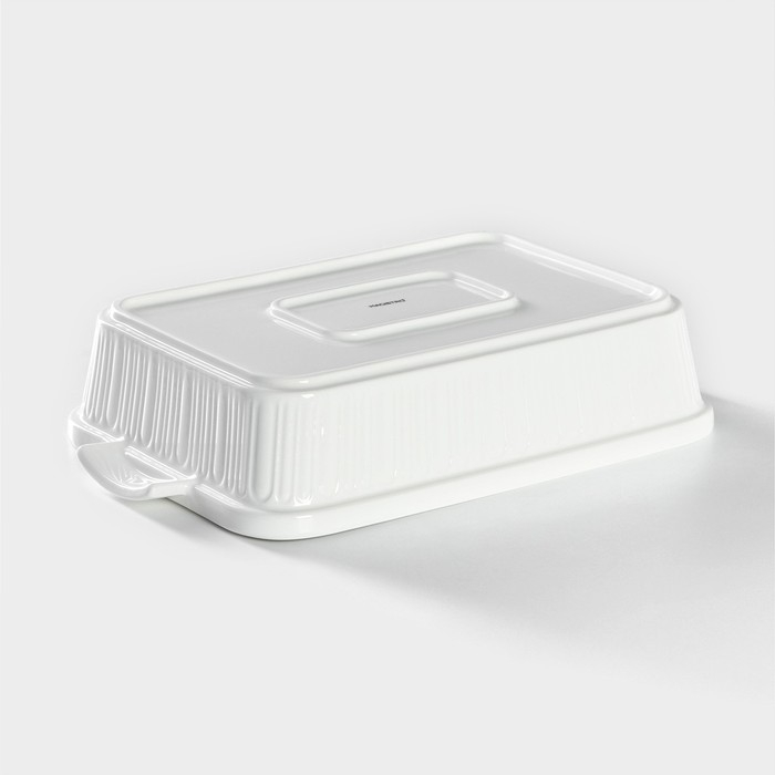 Мармит из жаропрочной керамики прямоугольный Magistro &laquo;Бланш&raquo;, 2 л, 31&times;19&times;11 см