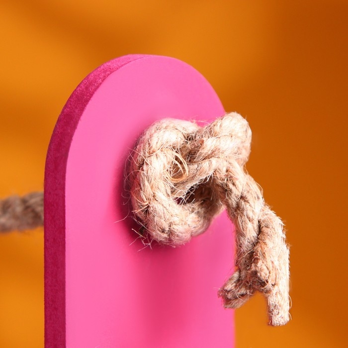 Ящик - кашпо деревянный 25х15х30 "Любимой Маме" Бордо