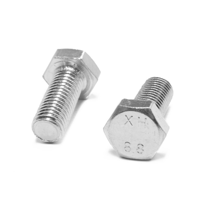 Болт ТУНДРА, оцинкованный, DIN 933, класс прочности 8.8, М12х30 мм, 1 кг Болт ТУНДРА, оцинкованный, DIN 933, класс прочности 8.8, М12х30 мм, 1 кг