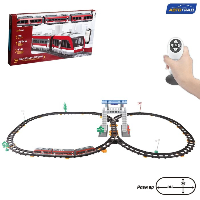 Железная дорога &laquo;Метро&raquo;, радиоуправление, световые и звуковые эффекты