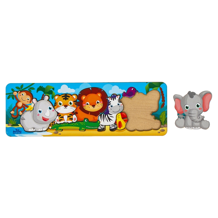 Головоломка логическая &laquo;Африка&raquo;, 30 х10 см