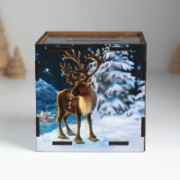 Копилка куб "Чудес в НГ" 10х10х10 см