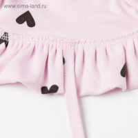 Панамка Крошка Я "Сердечки", розовый, р.44