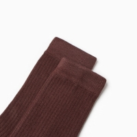 Носки женские длинные MINAKU, цв. коричневый, р-р 36-39 Носки женские длинные MINAKU, цв. коричневый, р-р 36-39