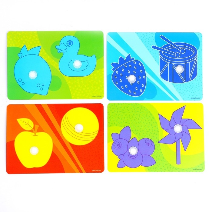 Развивающая игра на липучках «Цвета» Развивающая игра на липучках «Цвета»