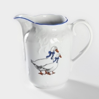 Кувшин фарфоровый &laquo;Рококо. Гуси&raquo;, 1 л
