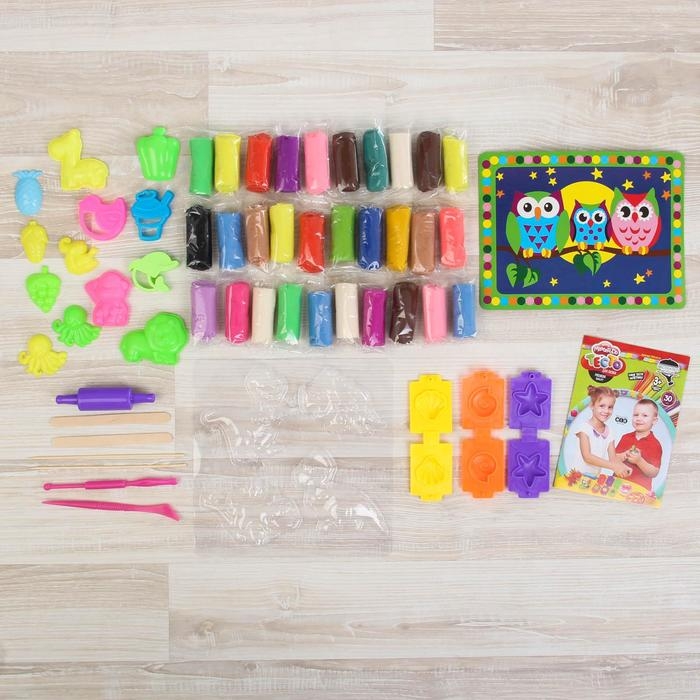 Набор креативного творчества &laquo;Тесто для лепки&raquo;, серия Master Do, 30 цветов