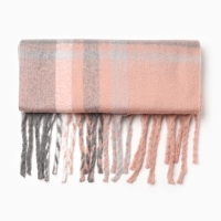 Шарф женский, цвет розовый, р-р 48х195 см Шарф женский, цвет розовый, р-р 48х195 см