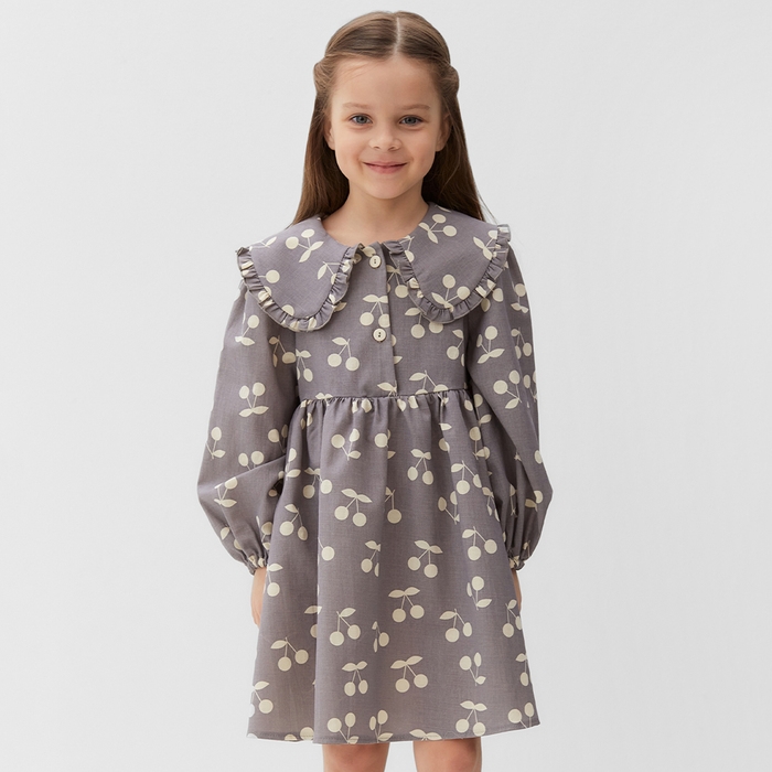 Платье детское с воротником KAFTAN р.28 (86-92 см)