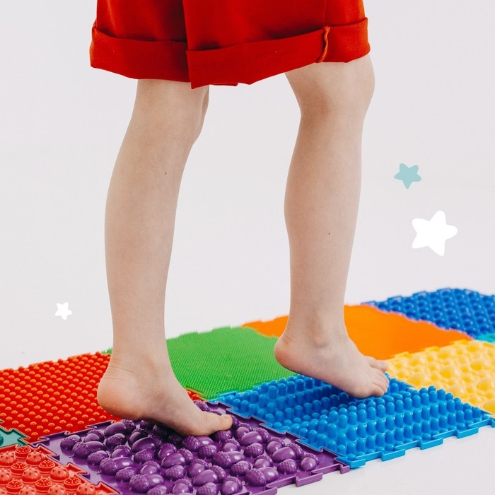 Модульный массажный коврик ОРТОДОН, набор №11 &laquo;Айсберг&raquo;