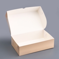 Коробка подарочная складная без окна, упаковка, "Подарок тебе", 25 х 15 х 7 см Коробка подарочная складная без окна, упаковка, "Подарок тебе", 25 х 15 х 7 см