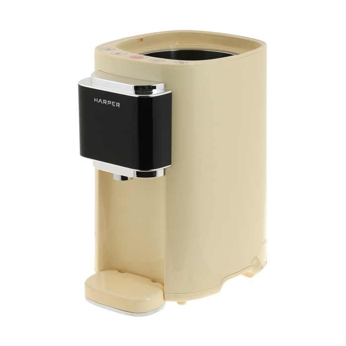 Термопот HARPER HTP-5T01, 1200 Вт, 5 л, регулировка t&deg;, LED-дисплей, бежевый