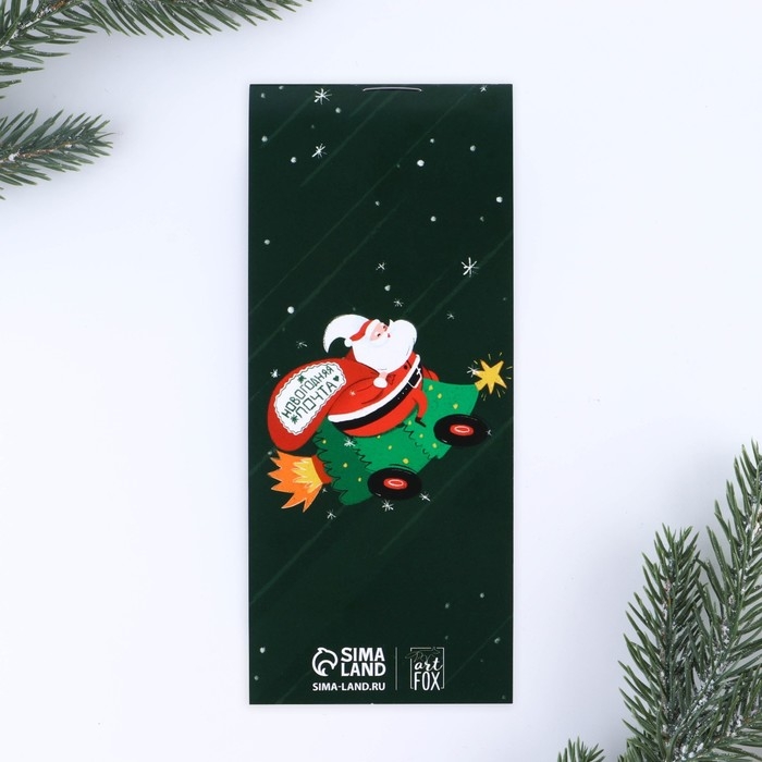 Подарочный набор новогодний, блокнот и фигурная ручка &laquo;С Новым годом&raquo;