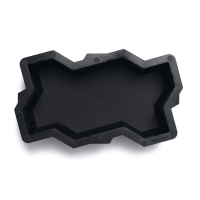 Форма для тротуарной плитки &laquo;Волна&raquo;, 21 &times; 11 &times; 6 см, шагрень, Ф11006, 1 шт.