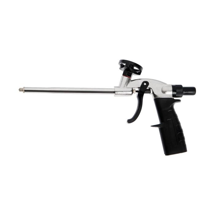 Пистолет для монтажной пены ТУНДРА, металлический корпус Пистолет для монтажной пены ТУНДРА, металлический корпус