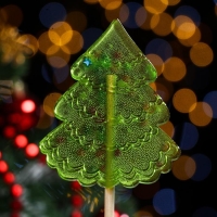 Карамель на палочке "Ёлочка Биг", зёленая, 55 г Карамель на палочке "Ёлочка Биг", зёленая, 55 г