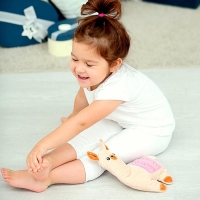 Развивающая игрушка-грелка &laquo;Лама&raquo;