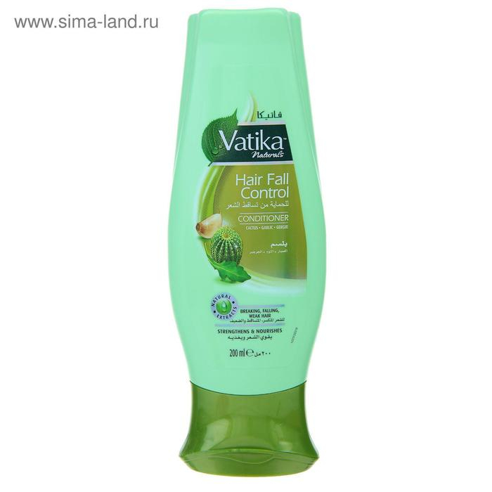 Кондиционер для волос "Dabur VATIKA", "Naturals Hair Fall Control", контроль выпадения волос, 200 мл