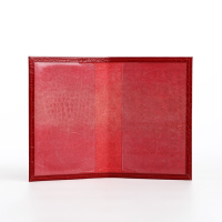 Обложка для паспорта, цвет красный