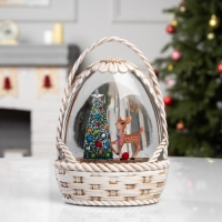 Фигура светодиодная «Зимние искорки», 20.3х15х9 см, музыка, батарейки ААх3 (не в комплекте), USB, свечение тёплое белое Фигура светодиодная «Зимние искорки», 20.3х15х9 см, музыка, батарейки ААх3 (не в комплекте), USB, свечение тёплое белое