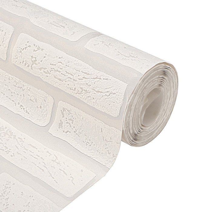 Обои виниловые на флизелиновой основе Обои виниловые на флизелиновой основе "Гомельобои" Гермес 11, белый, 1,06х10,05м