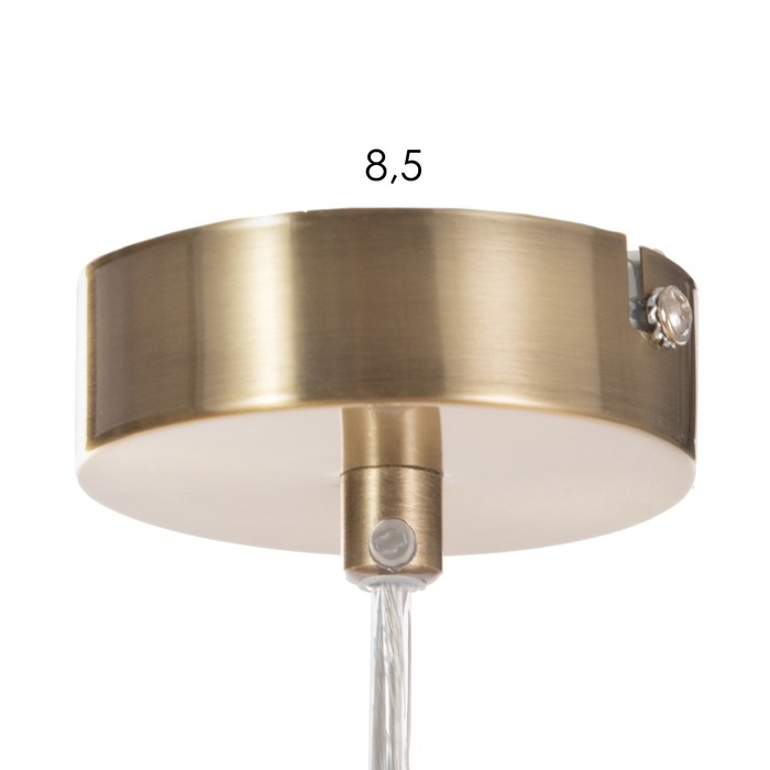 Светильник подвесной "Лофт" 1х25Вт Е27 Бронза 12х116х11