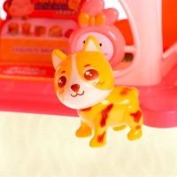 Дом для зверей &laquo;Зайчики: сладости&raquo; с набором аксессуаров