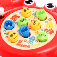 Рыбалка заводная «Крабик», 8 рыбок, с удочкой, МИКС Рыбалка заводная «Крабик», 8 рыбок, с удочкой, МИКС