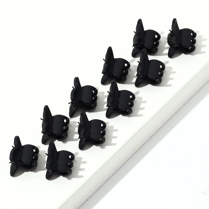 Краб для волос мини &laquo;Маленькой фее&raquo; набор,10 шт.,1,5 х1,5 см