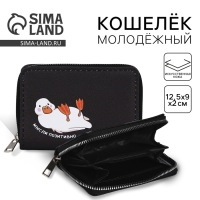Кошелёк женский &laquo;Мысли позитивно&raquo; 12х9,5х2 см