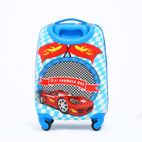 Чемодан детский 27 л (XS), HappyAnt, отдел на молнии, цвет голубой