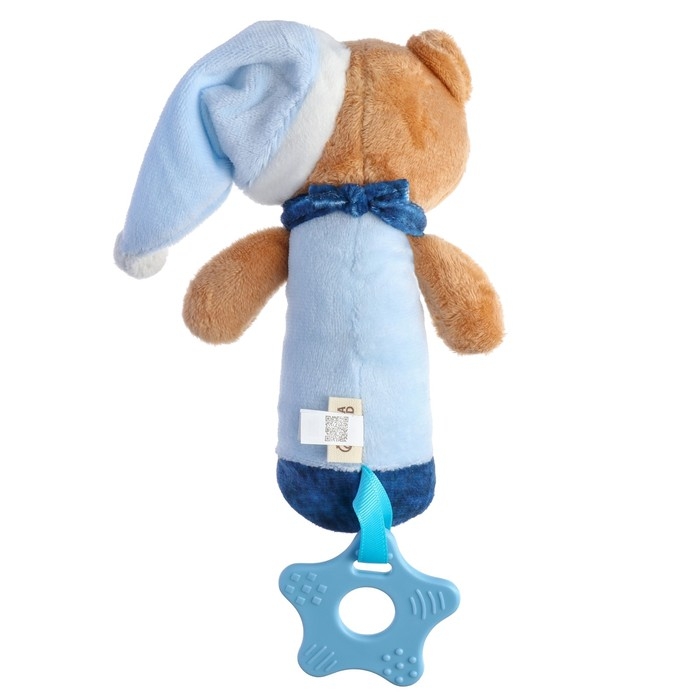 Пищалка - погремушка &laquo;Мишка&raquo;, с прорезывателем, Mum&Baby