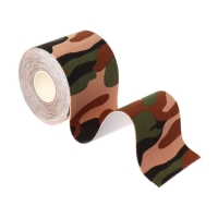 Кинезио - тейп, 5 см × 5 м, цвет камуфляж Кинезио - тейп, 5 см × 5 м, цвет камуфляж