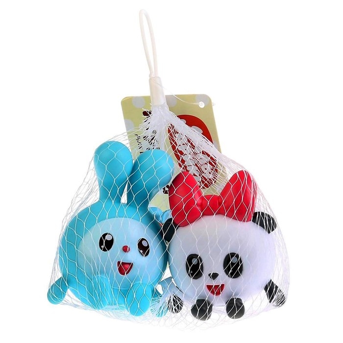 Набор игрушек для купания «Малышарики: Крошик и Панди» Набор игрушек для купания «Малышарики: Крошик и Панди»