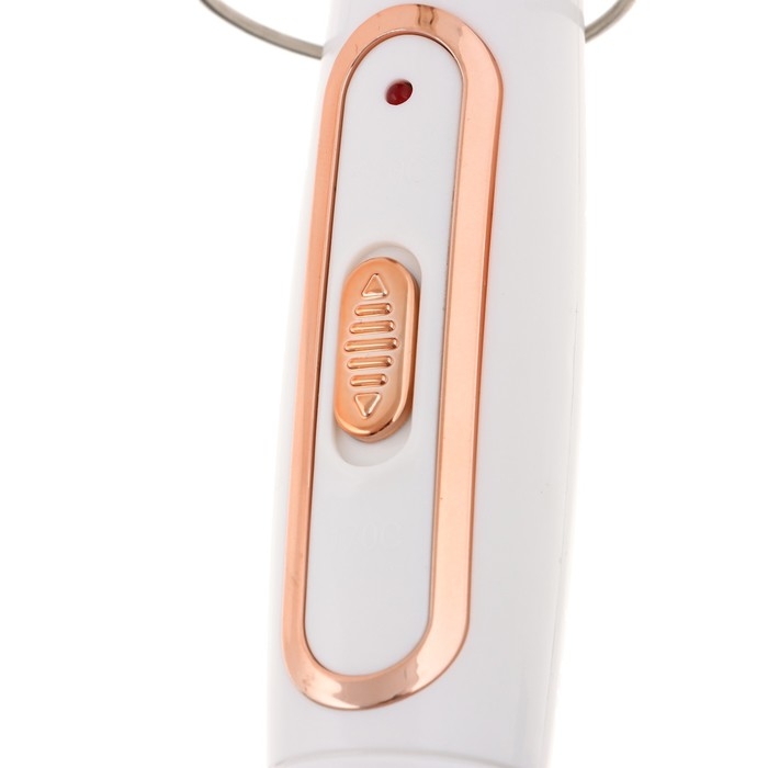 Плойка Luazon LW-05, 35 Вт, керамическое покрытие, d=25 мм, 220°С, белая Плойка Luazon LW-05, 35 Вт, керамическое покрытие, d=25 мм, 220°С, белая