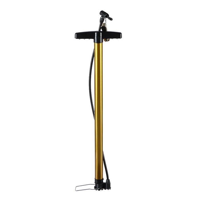 Насос для велосипеда ONLYTOP, 57 см, цвет МИКС Насос для велосипеда ONLYTOP, 57 см, цвет МИКС