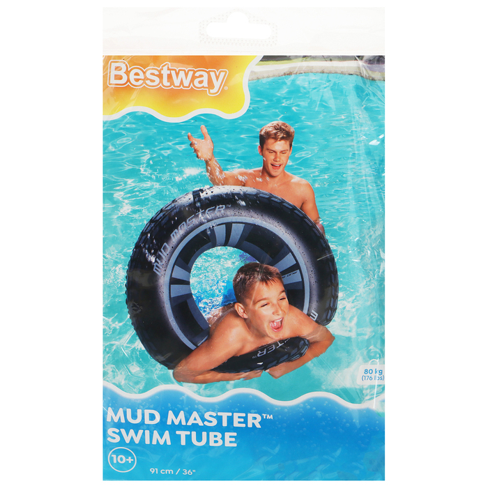 Круг для плавания Mud Master, d=91 см, от 10 лет, 36016 Bestway Круг для плавания Mud Master, d=91 см, от 10 лет, 36016 Bestway