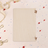 Деревянная открытка "Love" ручная работа, светлый, бабочки, 12х8 см Деревянная открытка "Love" ручная работа, светлый, бабочки, 12х8 см