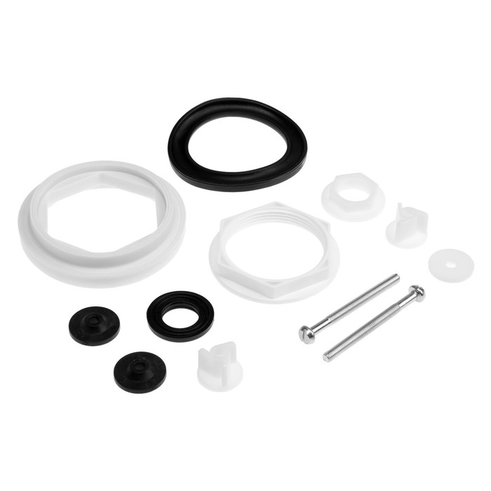 Унитаз компакт "ЦОП", бачок, сиденье, арматура, нижняя подводка