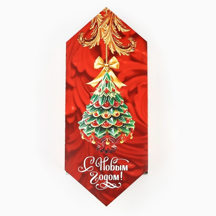 Подарочная коробка - конфета новогодняя складная &laquo;Роскошные шары &raquo;, 18 х 28 х 10 см