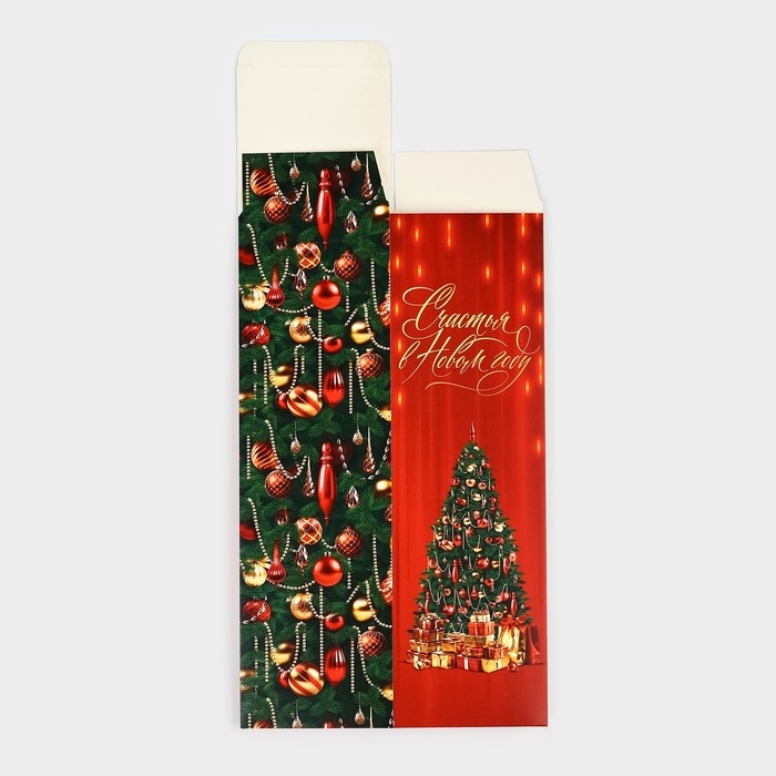 Коробка подарочная новогодняя складная «Шампанское », 9.5 х 32.5 х 9.5 см, Новый год Коробка подарочная новогодняя складная «Шампанское », 9.5 х 32.5 х 9.5 см, Новый год