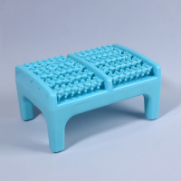 Массажёр для ног, 26,5 × 17 × 13 см, на подставке, цвет голубой Массажёр для ног, 26,5 × 17 × 13 см, на подставке, цвет голубой