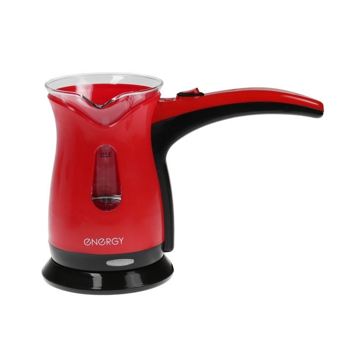 Турка электрическая Energy EN-294, 500 Вт, 0.5 л, красная