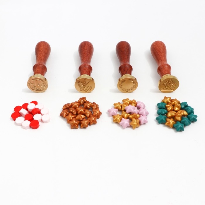 Сургучная печать МИКС, 12.5 х 4 х 4 см