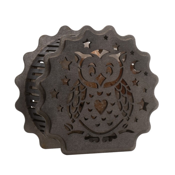 Соляной светильник Соляной светильник "СОВА" круглая Е14 15Вт 0,8 кг гимал. соль